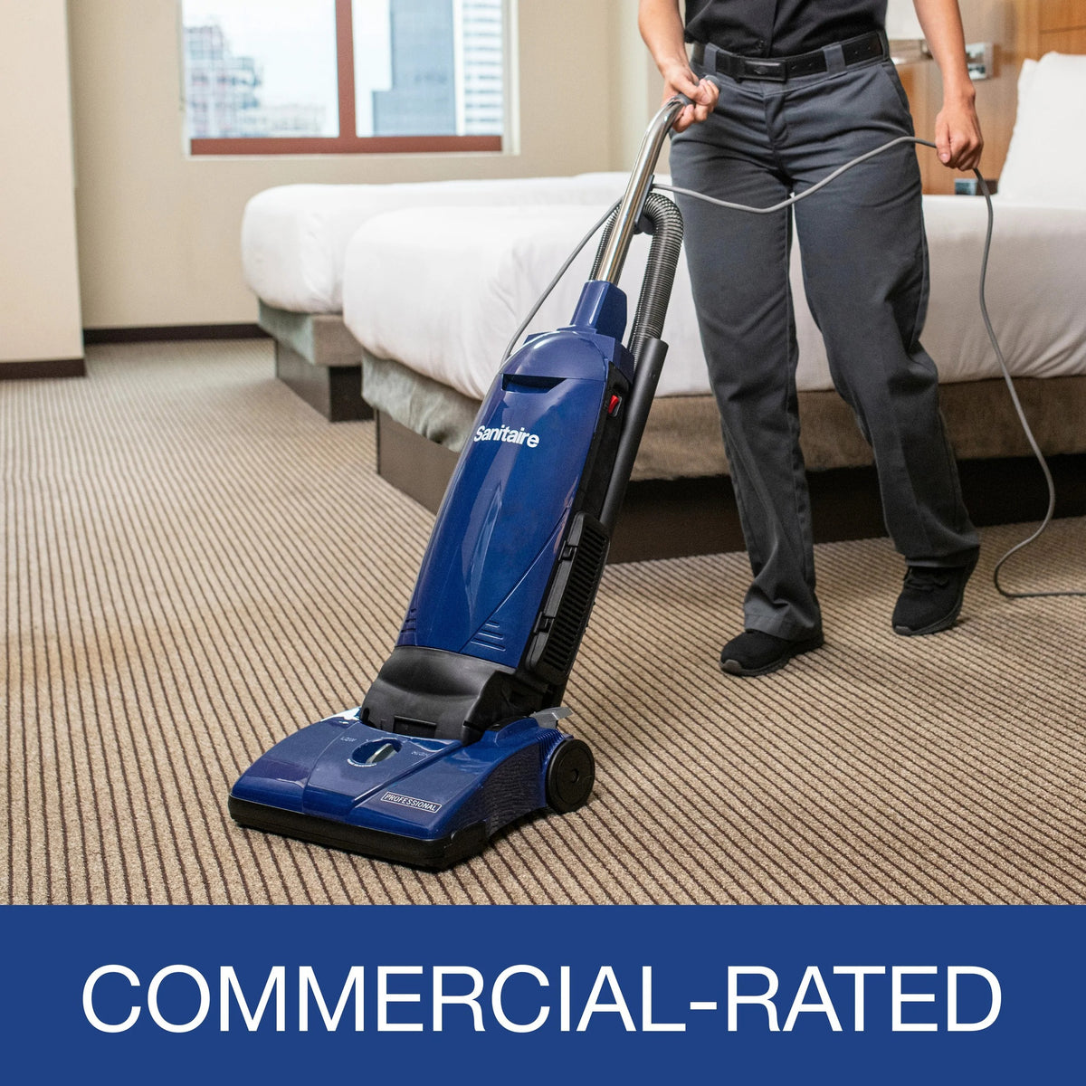 Sanitaire Bagged Vacuum Cleaner, 13" Wide, 120V - photo 2