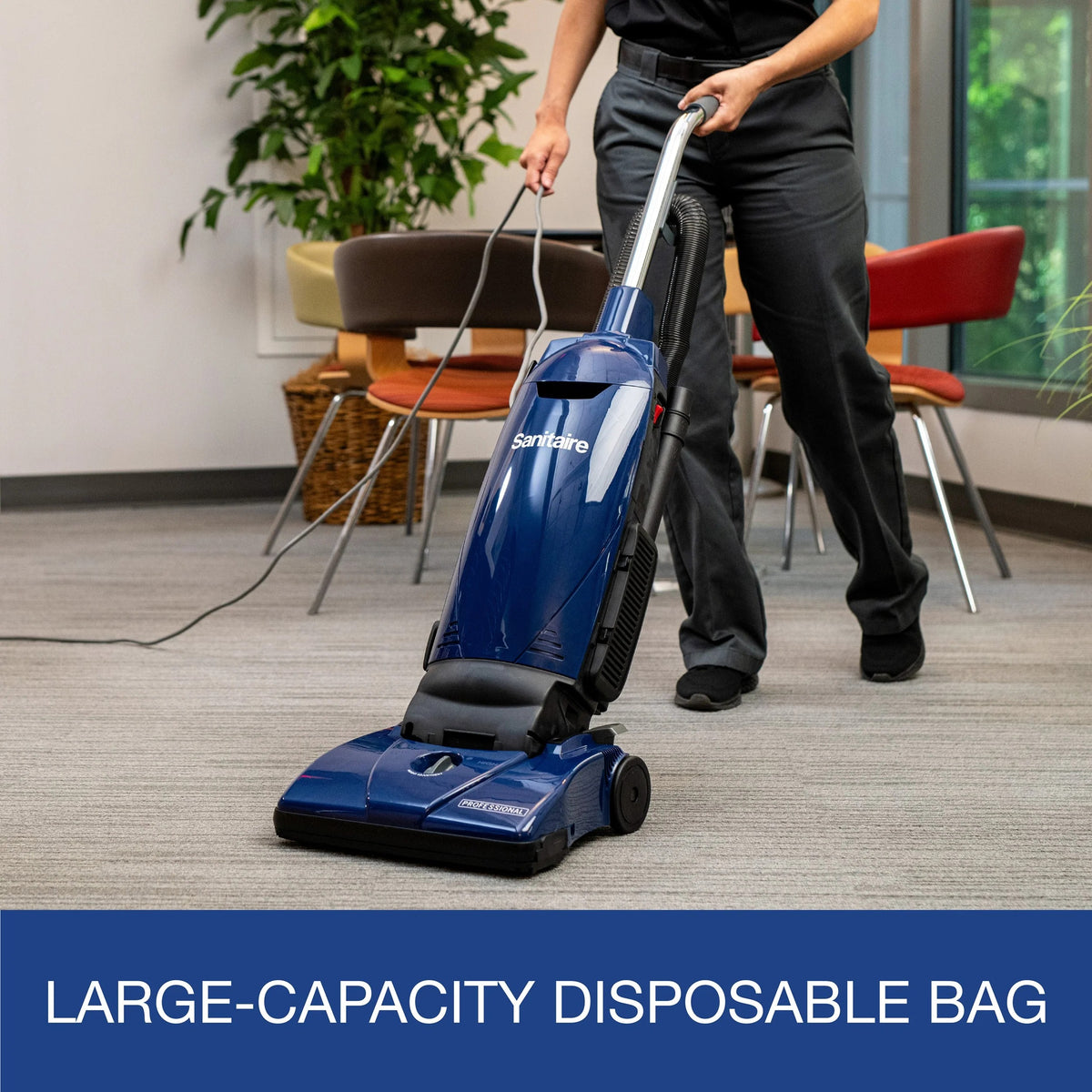 Sanitaire Bagged Vacuum Cleaner, 13" Wide, 120V - photo 3