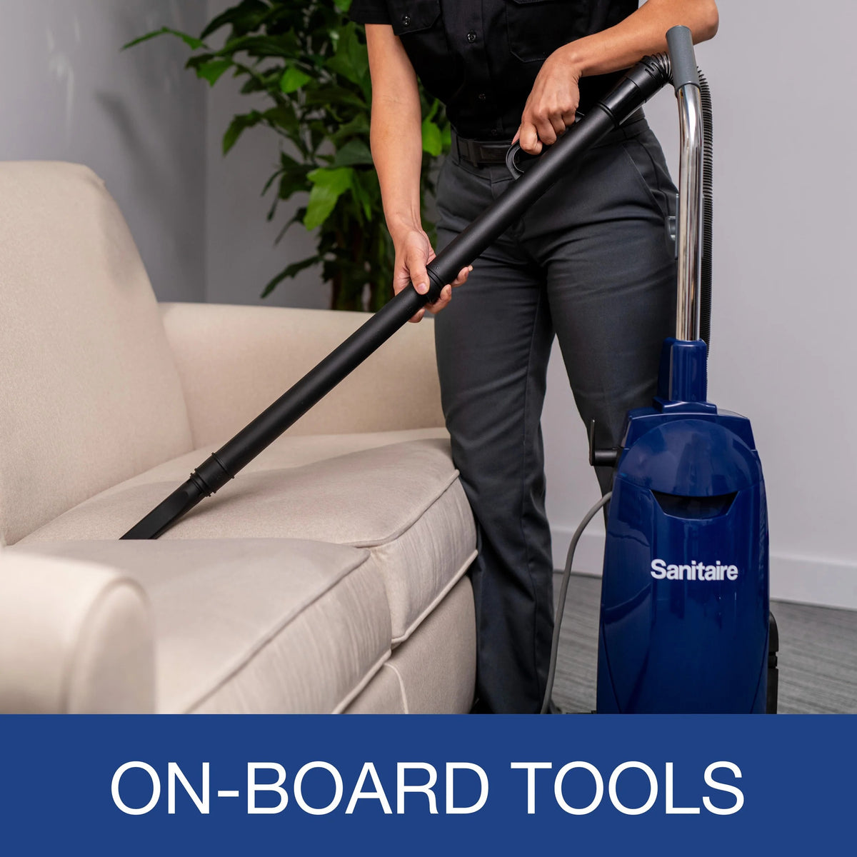 Sanitaire Bagged Vacuum Cleaner, 13" Wide, 120V - photo 4