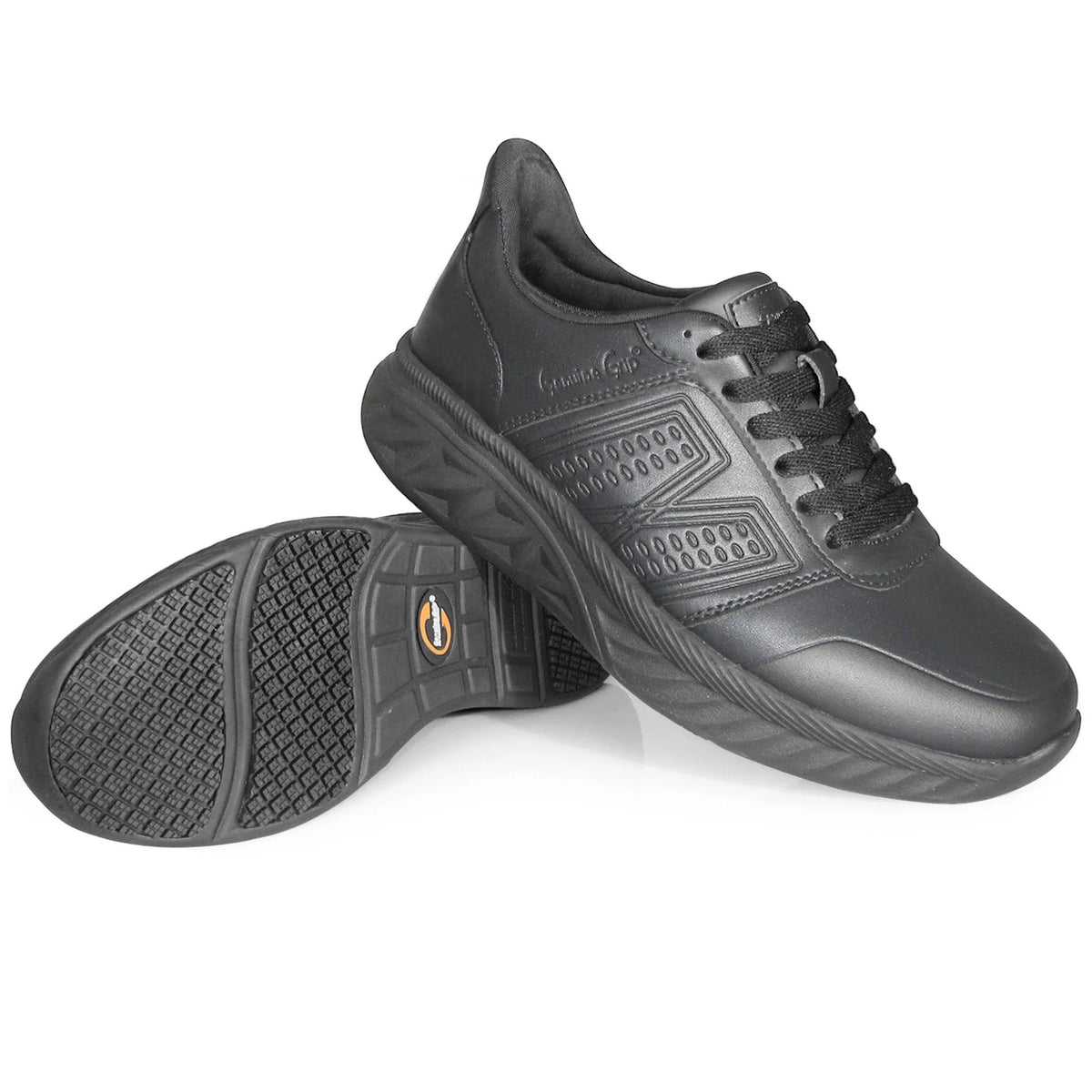 Genuine Grip Footwear 1500 Athletic Shoe, Black - 10.5