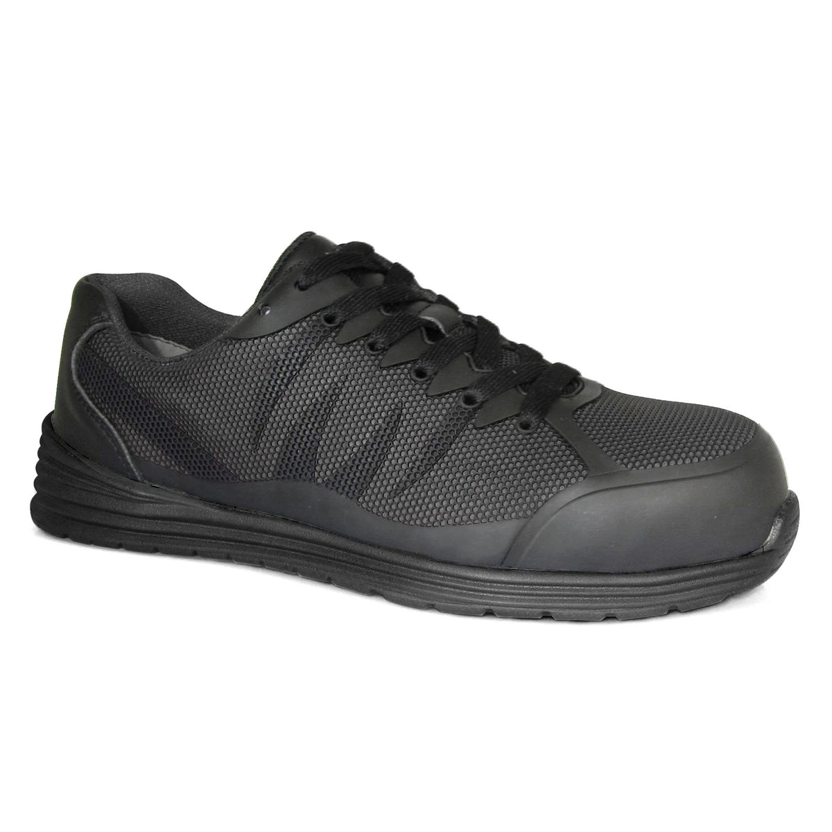Genuine Grip Footwear 5170 Athletic Shoe, Black - 8