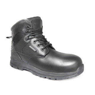 Genuine Grip Footwear 5050 Leather Boot, Black - 7