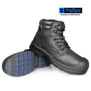 Genuine Grip Footwear 6000 Non-Slip Boot, Black - 11