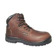Genuine Grip Footwear 6051 Leather Boot, Brown - 6