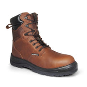 Genuine Grip Footwear 6081 Leather Boot, Brown - 10.5