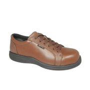 Genuine Grip Footwear 361 Rubber Non-Slip Shoe, Brown - 10.5