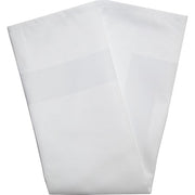 Snap Drape Polyester Cloth Napkin, 22" x 22", 12/Pack - White