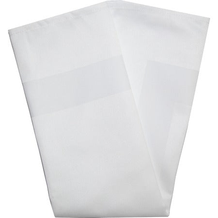 Snap Drape Polyester Cloth Napkin, 22" x 22", 12/Pack - White