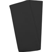 Snap Drape Polyester Cloth Napkin, 20" x 20", 12/Pack - Black