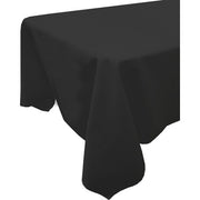 Snap Drape Polyester Table Cover, 52" x 96" - Black