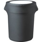 Snap Drape Spandex Cover, 32 gal. - Black