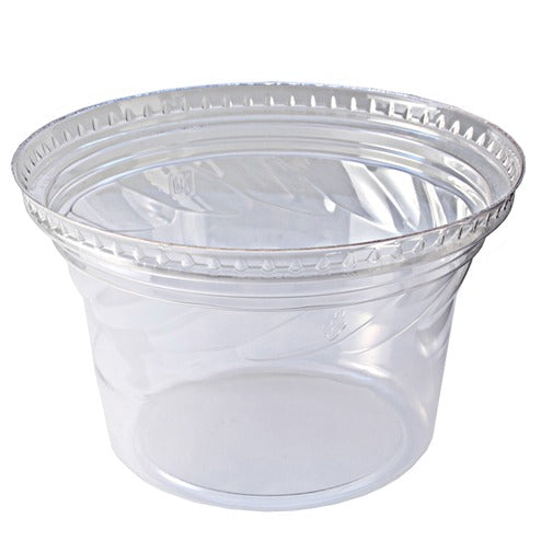 Fabri-Kal Plastic Lid, 5 oz., Clear, 1,008/Case - 2 1/2"