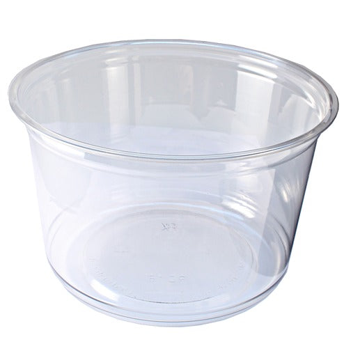 Fabri-Kal PET Plastic Deli Container, Clear - 16 oz.