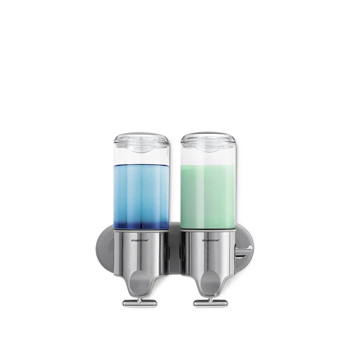 simplehuman Soap Dispenser, 9 5/8" High, Silver - 30 fl. oz.
