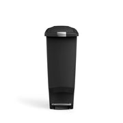 simplehuman Step-On Trash Can, 11 gal. - Black
