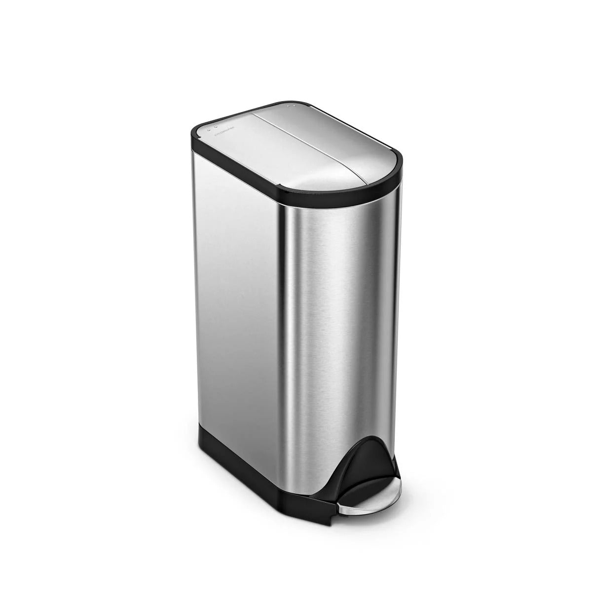 simplehuman CW1824 Stainless Steel Trash Can, 8 gal., Silver - Default Title