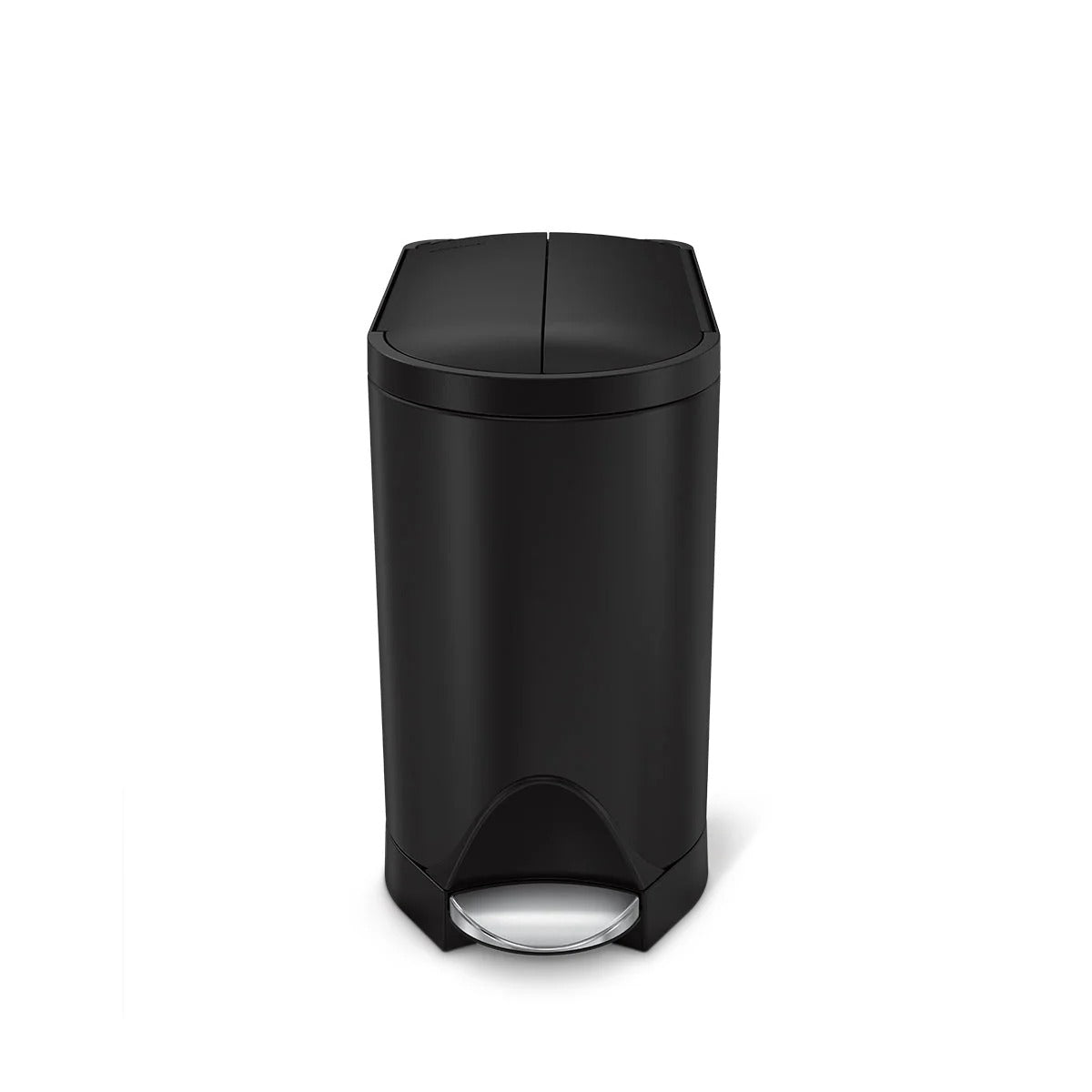 simplehuman CW1899 Stainless Steel Step-On Trash Can, 2.6 gal., Silver - photo 7