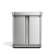 simplehuman Stainless Steel Step-On Trash Can, 25 13/16" High - photo 2