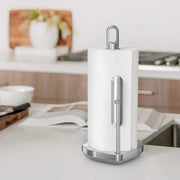 simplehuman KT1203 Stainless Steel Paper Towel Holder, 8" Wide, Silver - photo 3