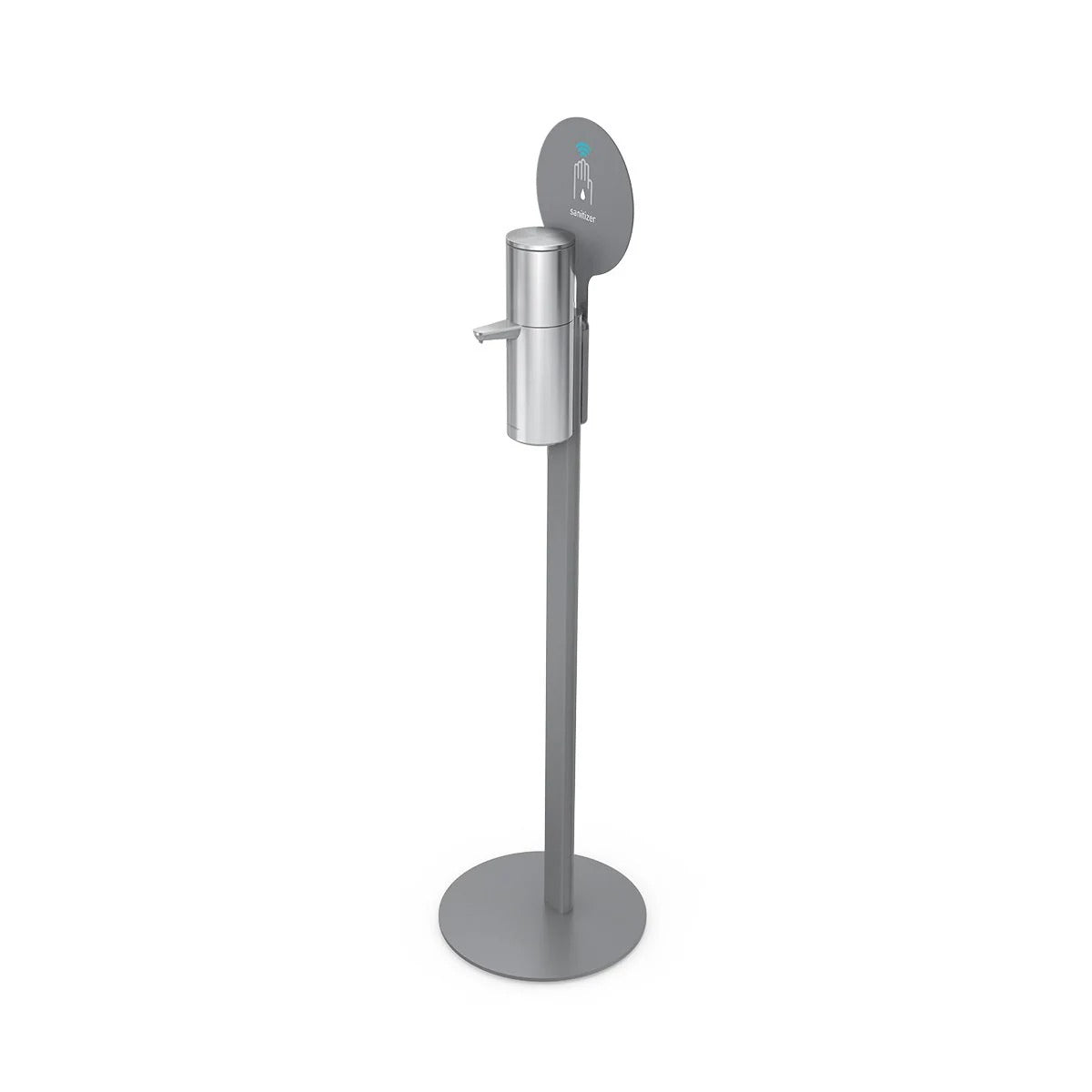 simplehuman ST1501 Carbon Steel Floor Stand, 13 15/16" Wide, Gray - photo 2
