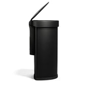 simplehuman ST2044 Stainless Steel Trash Can, 12 gal. 45 Liters, Black - photo 3