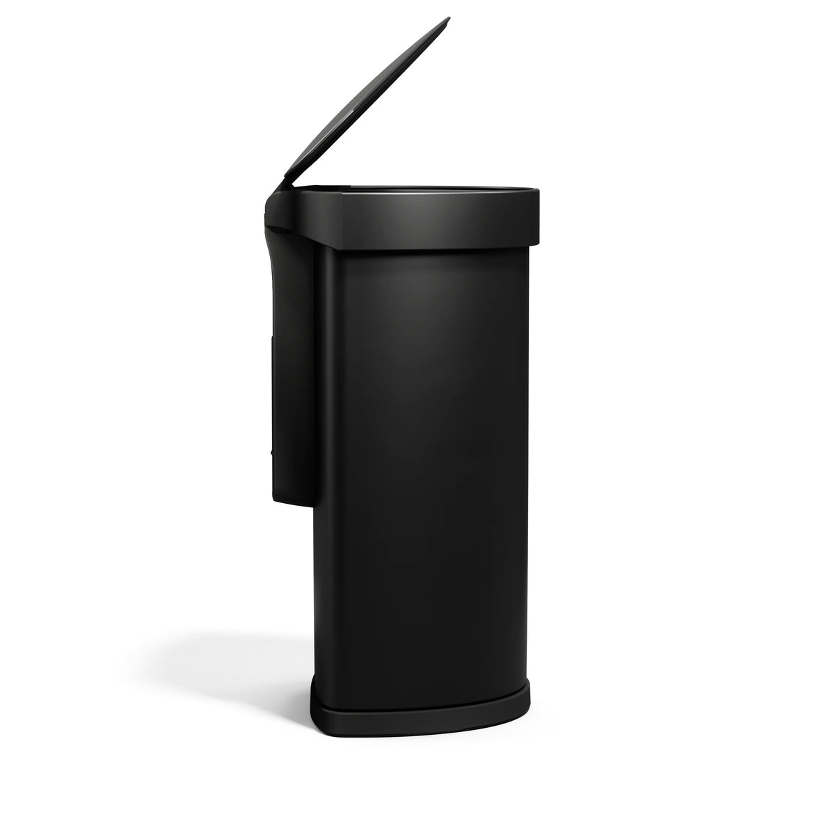 simplehuman ST2044 Stainless Steel Trash Can, 12 gal. 45 Liters, Black - photo 3