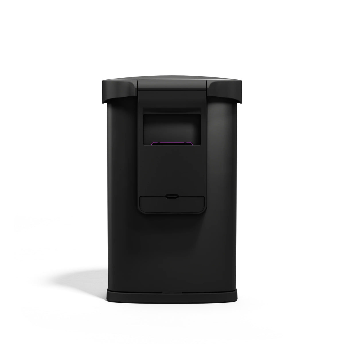 simplehuman ST2044 Stainless Steel Trash Can, 12 gal. 45 Liters, Black - photo 4