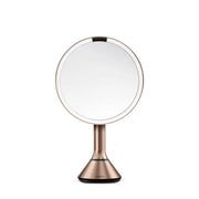 simplehuman Stainless Steel Mirror, 9 1/8" Wide - Rose Gold