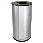 Ex-Cell Kaiser INT1528 T-8 SS BLX International Stainless Steel Trash Can, 18 gal., Silver - Default Title