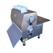 Somerset CDR Stainless Steel Two Stage Dough Sheeter, 21 3/4" High, 120V - 22 1/2"