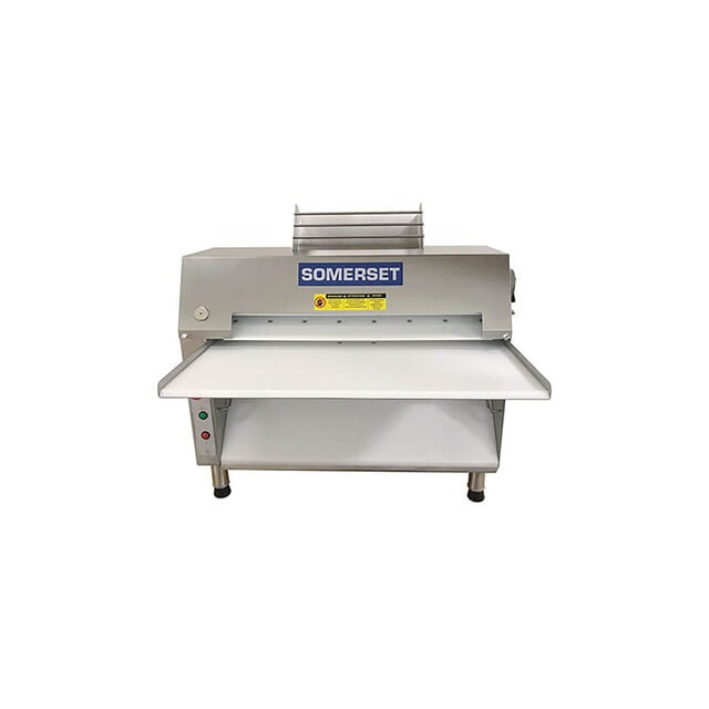 Somerset CDR-2500 Stainless Steel Two Stage Dough Sheeter, 27 1/2" Wide, 120V - Default Title
