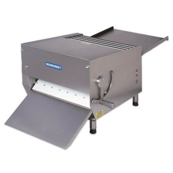 Somerset CDR Stainless Steel One Stage Dough Sheeter, 120V - 26 1/2"