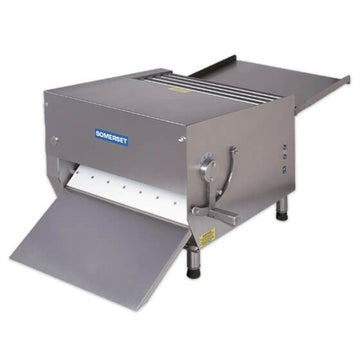 Somerset CDR Stainless Steel One Stage Dough Sheeter, 120V - 26 1/2"