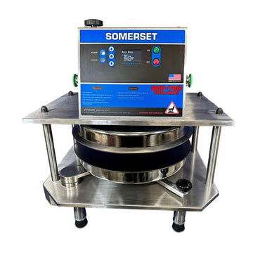 Somerset SEP-760 Stainless Steel Pizza Dough Press, 24 3/8" Wide, 220V - Default Title