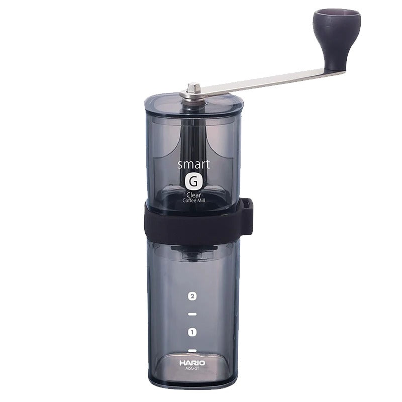 Hario MSG-2-T Smart G Manual Coffee Mill, 0.8 oz., Clear - photo 2