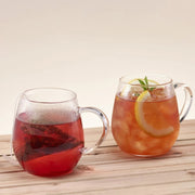 Hario RDM-1824 Glass Mug, 12 oz., Clear, 2/Set - photo 2