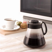 Hario XVD-80B V60 Glass Coffee Server, 27 oz., Clear - photo 2
