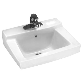 American Standard 0321975.020 China Overflow Lavatory, 17" x 19", White - Default Title