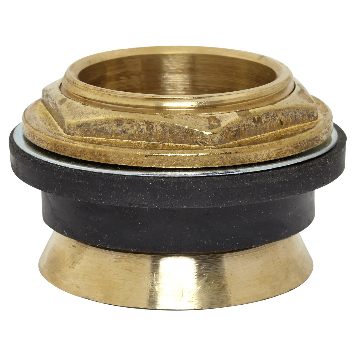 American Standard 047007-0070A Toilet Spud, 1 1/2" Diameter, Gold - photo 3