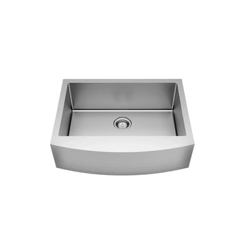 American Standard 18SB.9332200A.075 Stainless Steel Farmhouse Sink, 22" x 33", Silver - Default Title