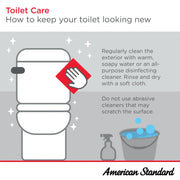 American Standard 215BA004.222 Toilet, 17 3/8" Wide - photo 3