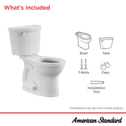 American Standard 215BA004.222 Toilet, 17 3/8" Wide - Default Title