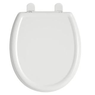 American Standard Plastic Toilet Seat, 14 1/2" Wide, White - 18 13/16"
