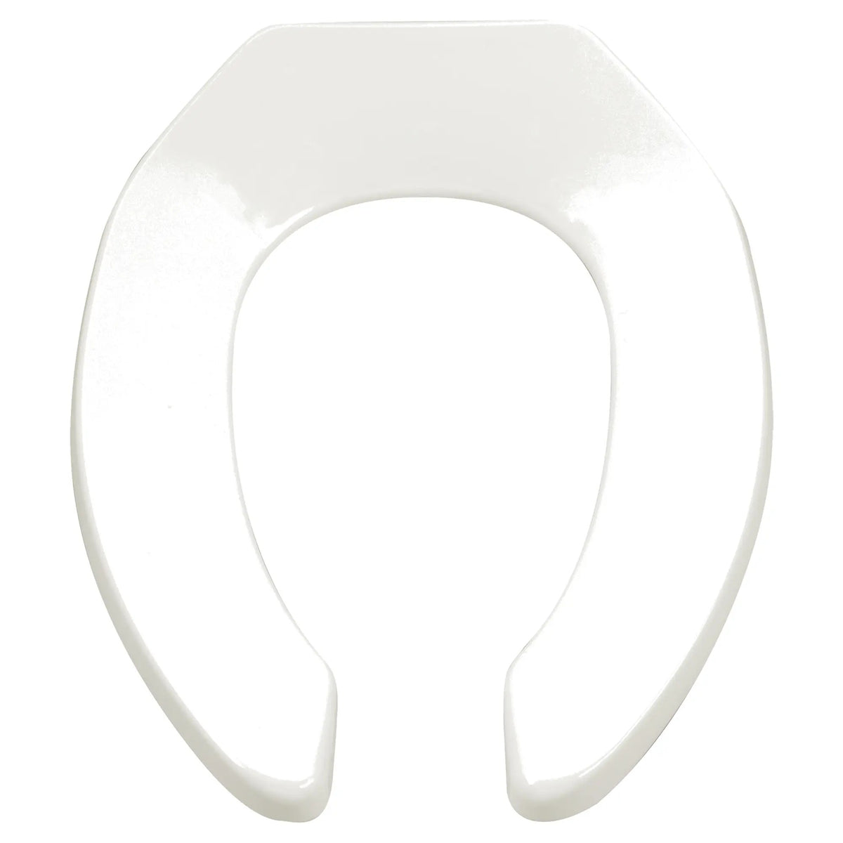 American Standard Toilet Seat, 14 3/8" x 18 9/16", White - 5901100.02