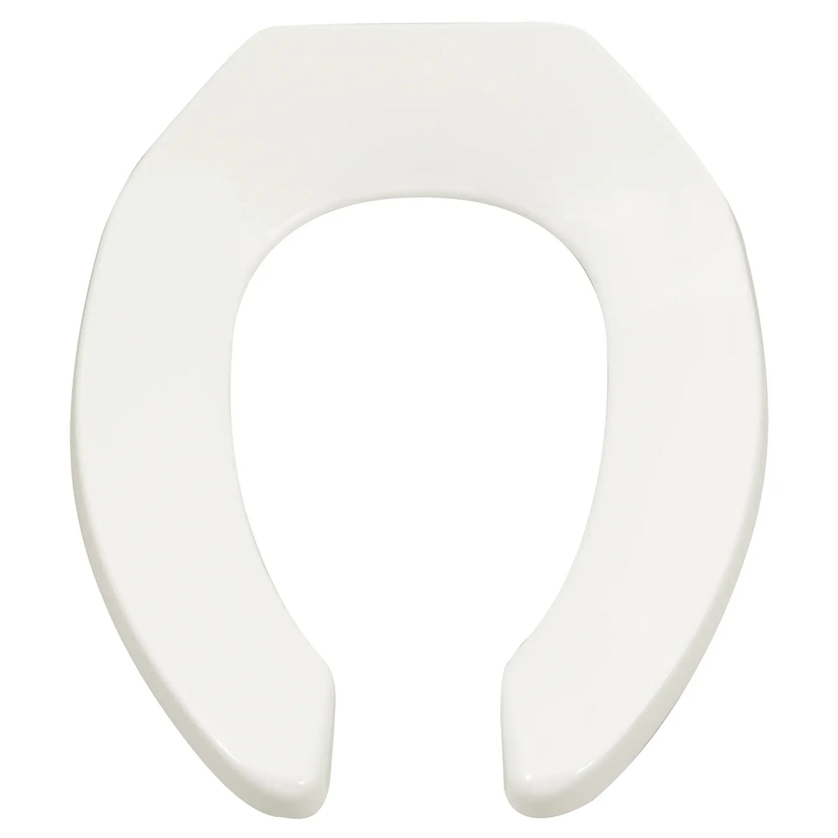 American Standard Toilet Seat, 14 3/8" x 18 9/16", White - EverClean
