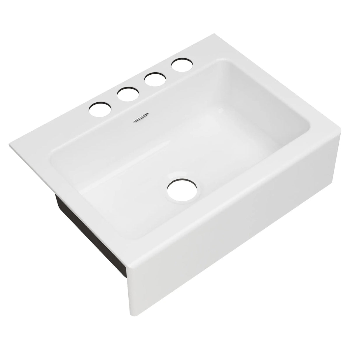 American Standard Enameled Cast Iron Undermount Sink, 8 13/16" High, White - photo 2