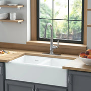 American Standard Enameled Cast Iron Undermount Sink, 8 13/16" High, White - photo 6