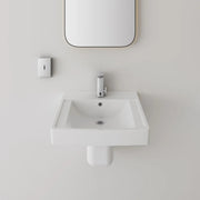 American Standard China Bowl Wall-Mount Lavatory, 20 1/4" x 21", White - photo 3