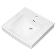 American Standard China Bowl Wall-Mount Lavatory, 20 1/4" x 21", White - photo 4