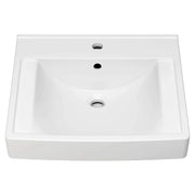 American Standard China Bowl Wall-Mount Lavatory, 20 1/4" x 21", White - Center Hole